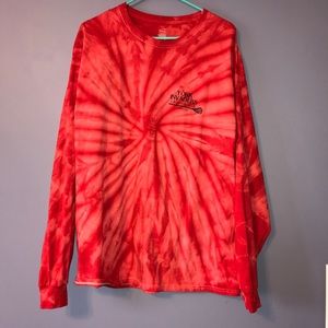 York Invaders Lacrosse Tie Dye Long Sleeve